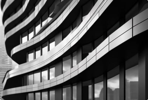 Abstract architectural rendering representing AI-solved business problems